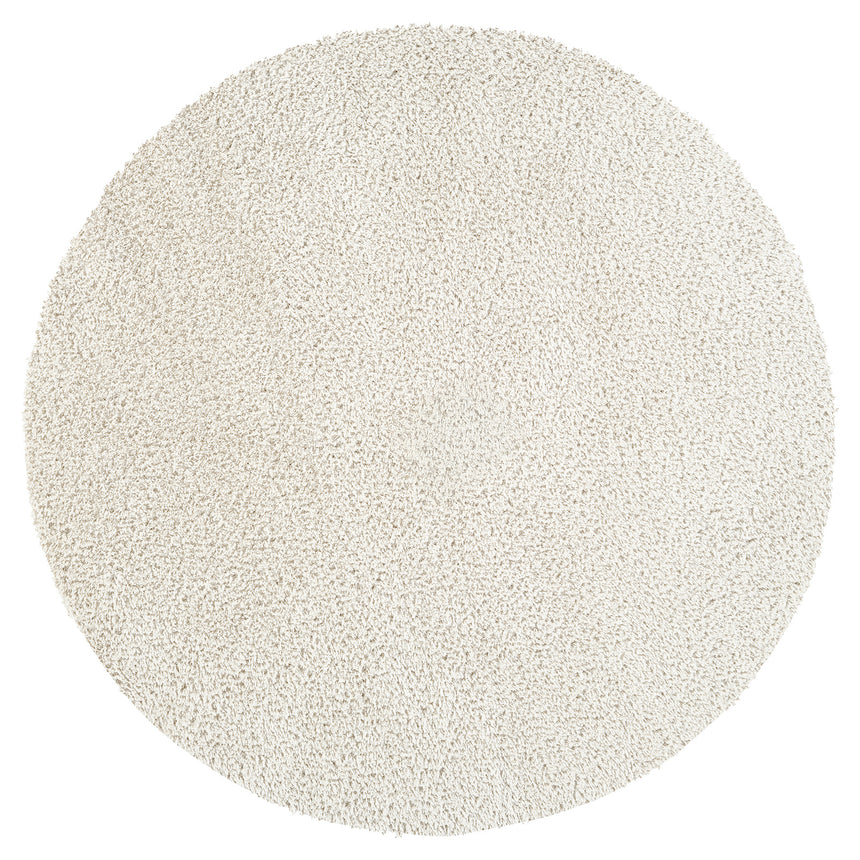 Claire Shaggy Solid Color Plush Pile Light Grey Rug