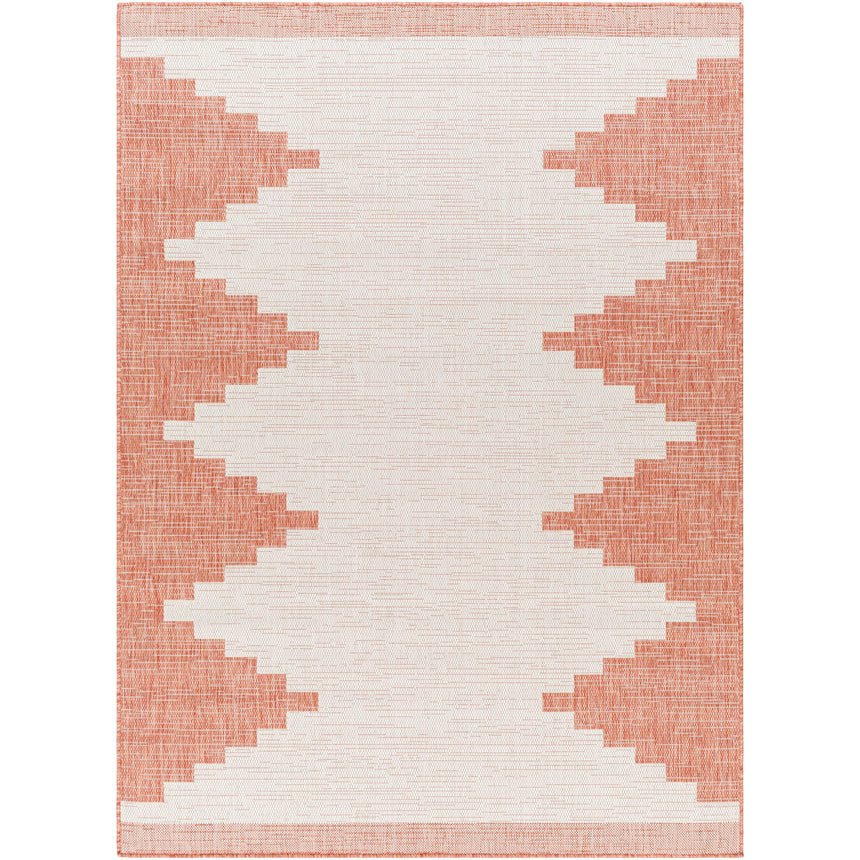 Rubal In- & Outdoor Global Coral/Grey Rug