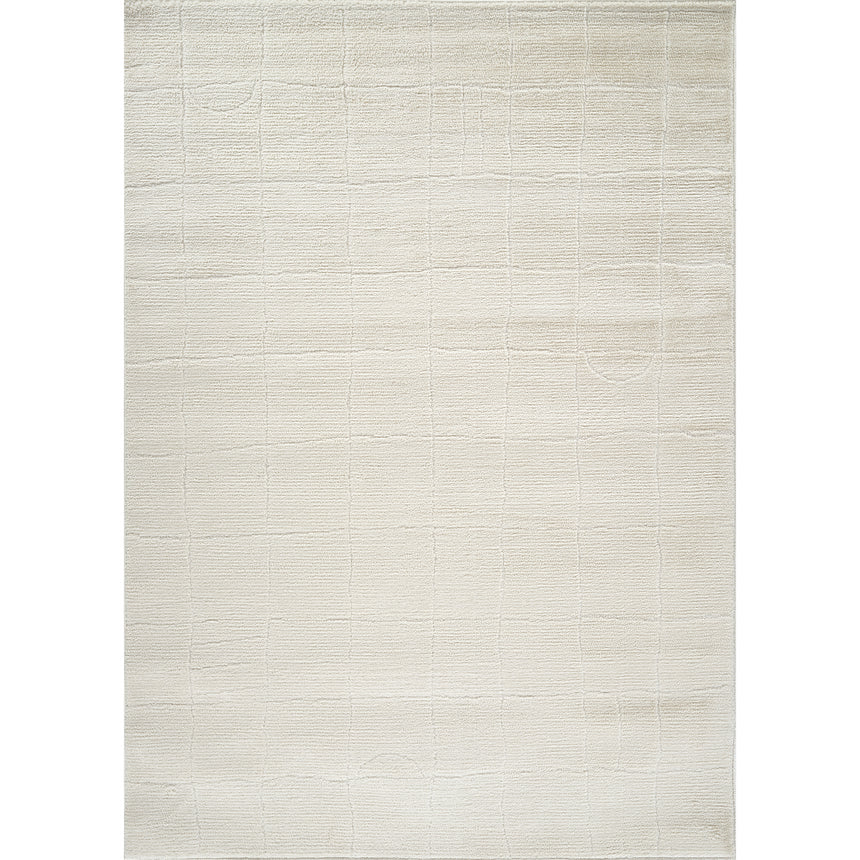Hope Scandi Modern High Pile Ivory/Off-White Rug