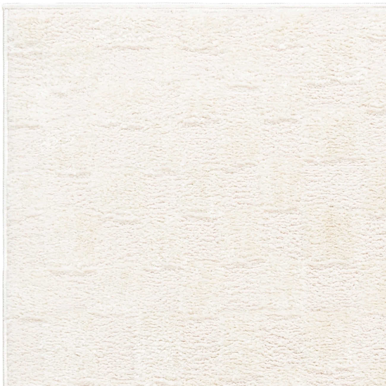 IRINA Scandi Modern High Pile Off-White/Ivory Checkered Area Rug Zoom