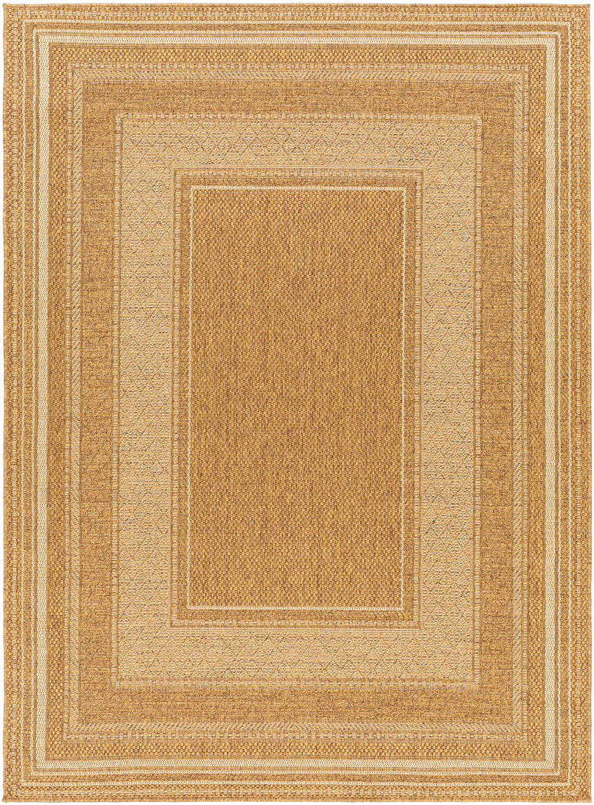 Siddhi In- & Outdoor Jute-Look Beige/Brown Rug