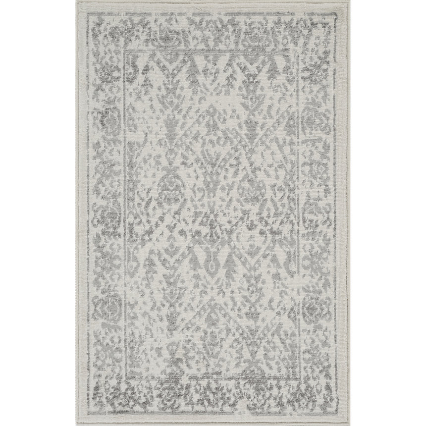 Margaux Vintage Oriental Boho Grey/Ivory Rug