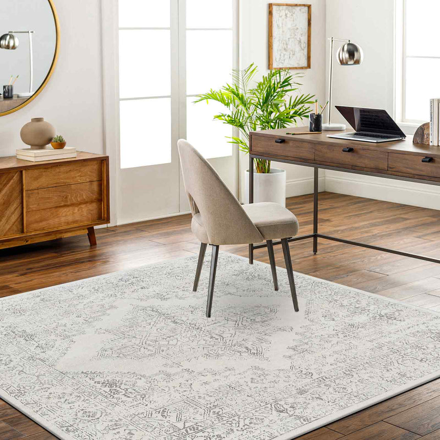 Ceren Vintage Oriental Boho Cream Rug