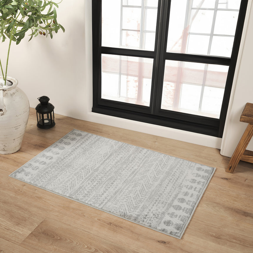 Louna Scandi Modern Grey/Taupe Rug