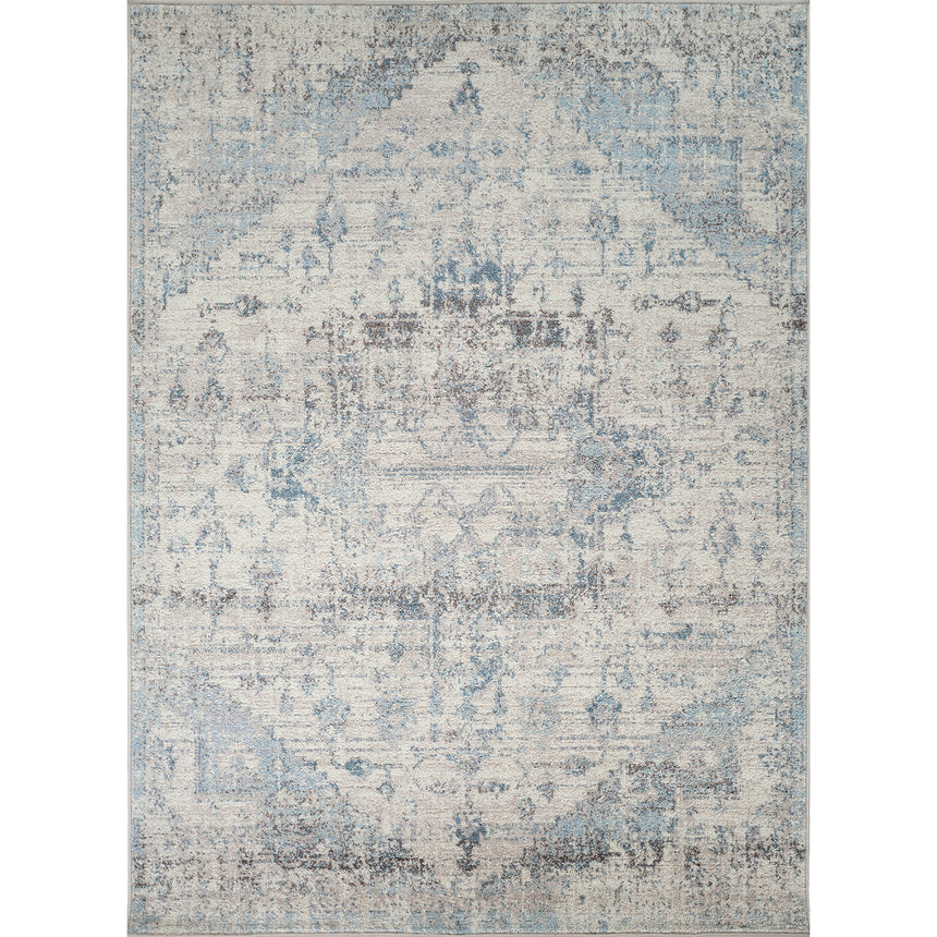 Lya Vintage Oriental Boho Ivory Rug