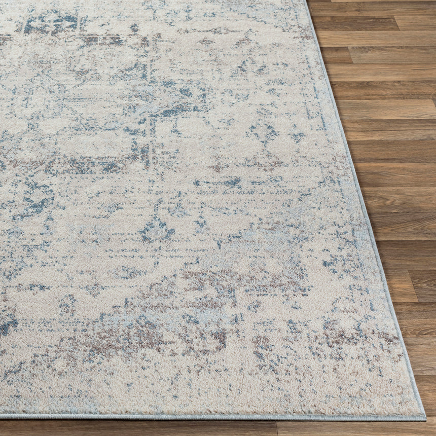 Lya Vintage Oriental Boho Ivory Rug