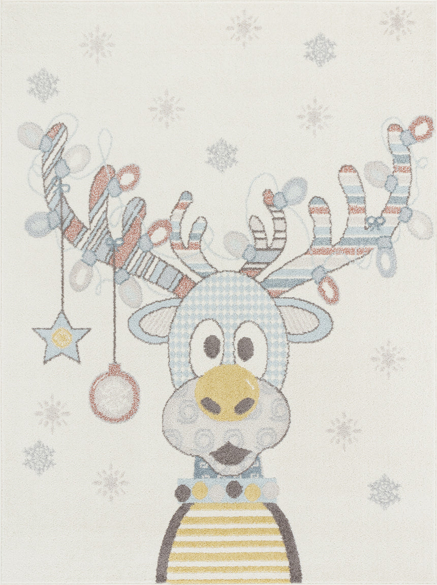 Dingo Kids Modern Multicolour/Blue Bedroom Rug