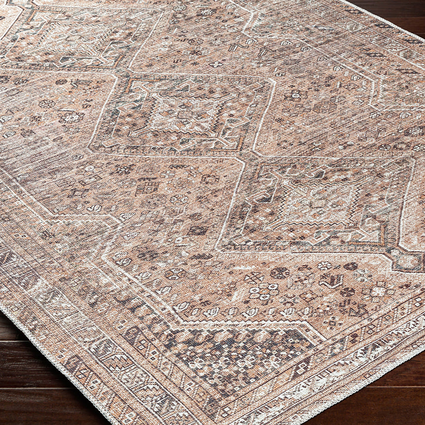 Calypso Machine Washable Traditionnal Boho Cider Rug