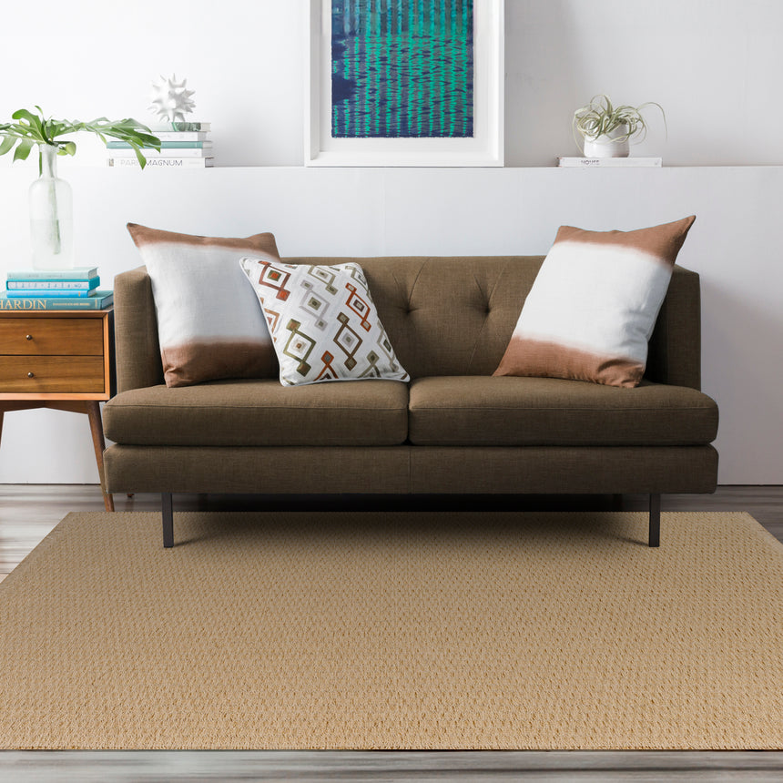 Kimi Becki Owens x Livabliss Natural Fiber Camel Jute Rug