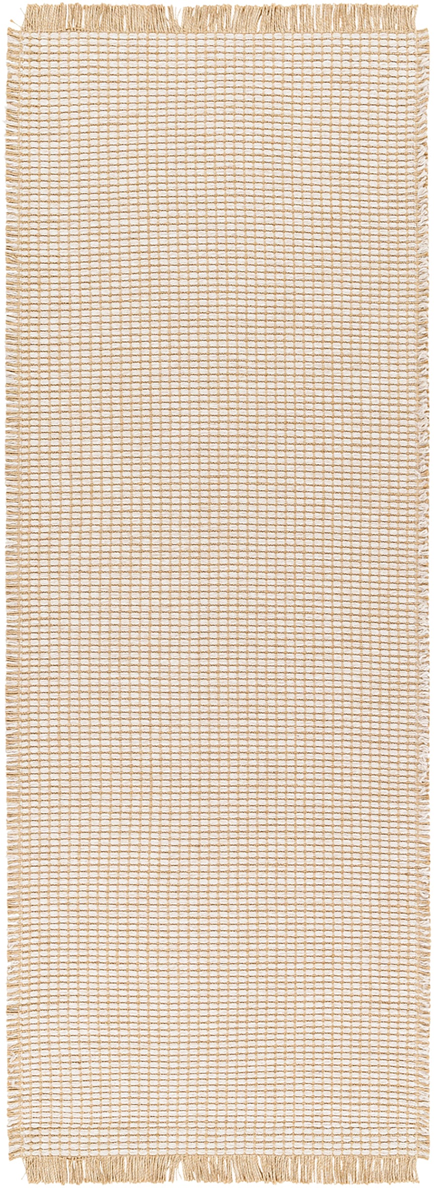 Kimi Becki Owens x Livabliss Solid And Border Mocha Jute Rug