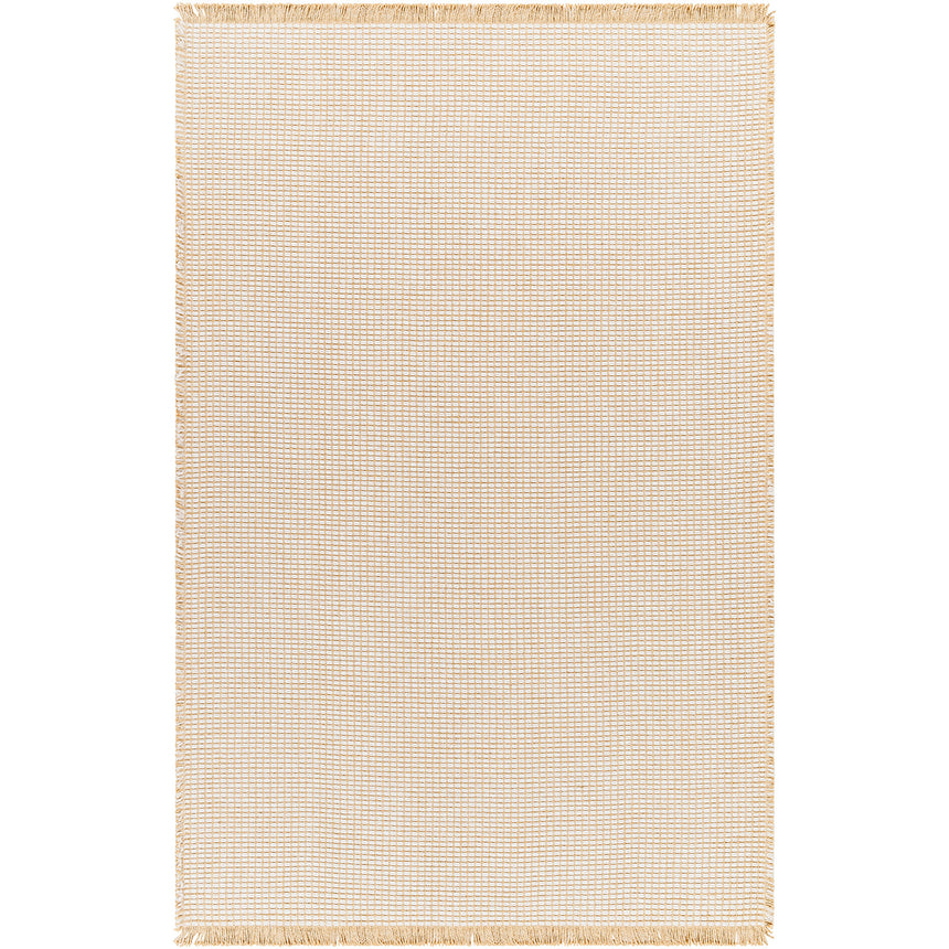 Kimi Becki Owens x Livabliss Solid And Border Mocha Jute Rug