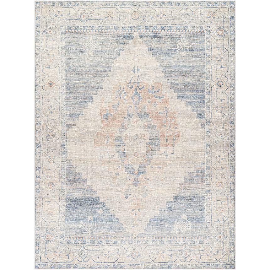 Luca Becki Owens x Livabliss Vintage Oriental Boho Denim/Navy Rug