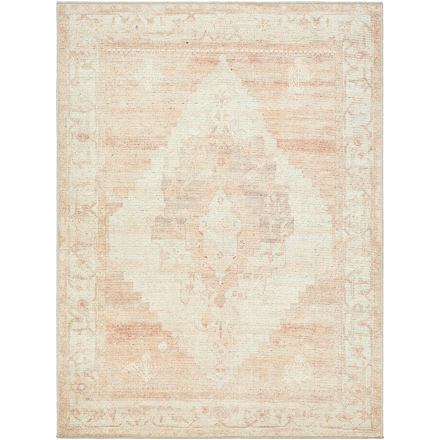 Luca Becki Owens x Livabliss Vintage Oriental Boho Blush/Cream Rug