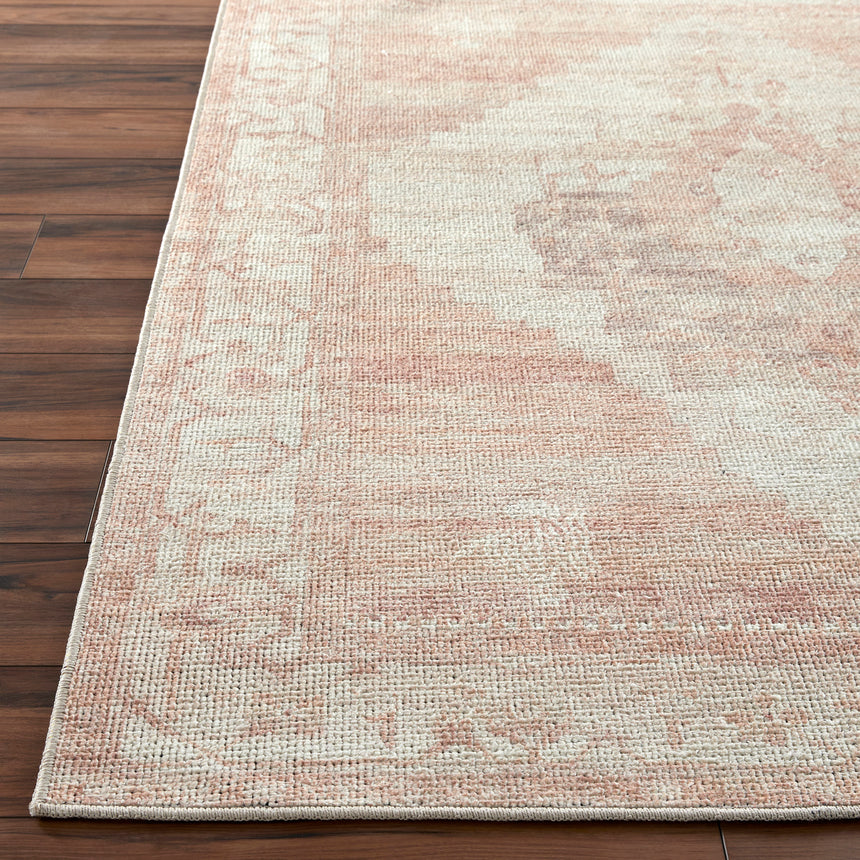 Luca Becki Owens x Livabliss Vintage Oriental Boho Blush/Cream Rug