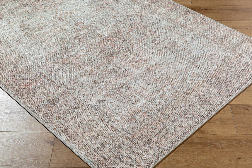 Margot Becki Owens x Livabliss Vintage Oriental Boho Blush/Cream Rug