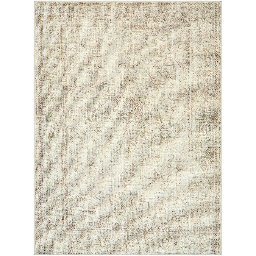 Margot Becki Owens x Livabliss Vintage Oriental Boho Sage/Cream Rug
