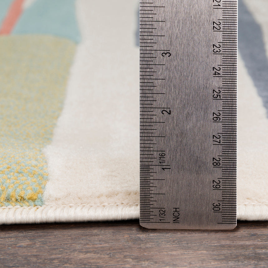 Anais Scandi Modern Coral Rug