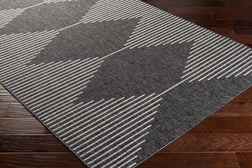Dolly In- & Outdoor Global Charcoal Rug