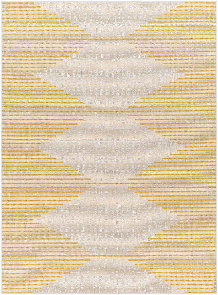 Dolly In- & Outdoor Global Saffron/Grey Rug