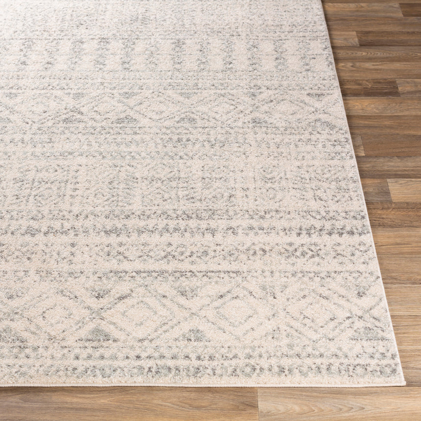 Anushkla Scandi Global Light Grey Rug