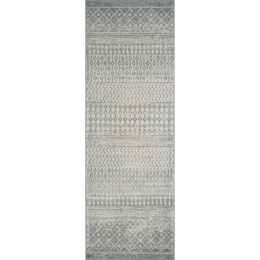Mila Scandi Modern Boho Light Beige/Grey Rug