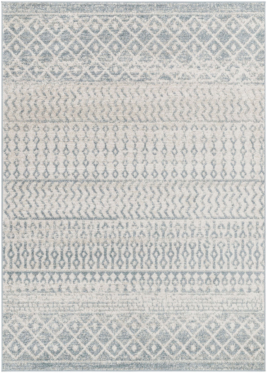 Mila Scandi Modern Boho Light Beige/Grey Rug