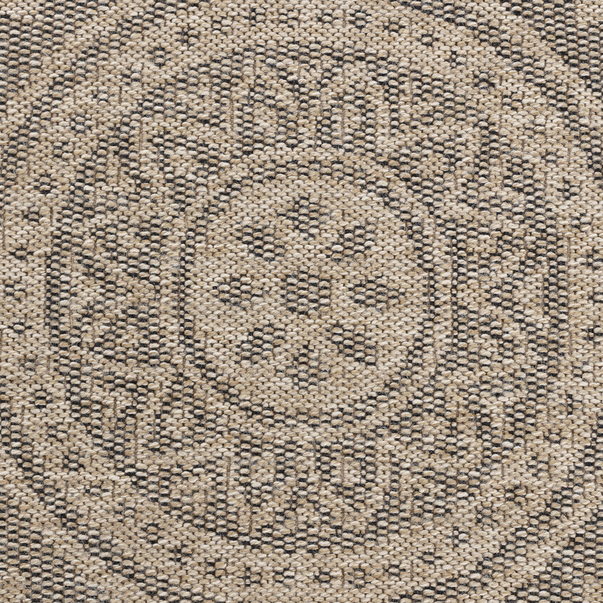 Nova In- & Outdoor Cottage Jute-Look Beige/Light Grey Rug