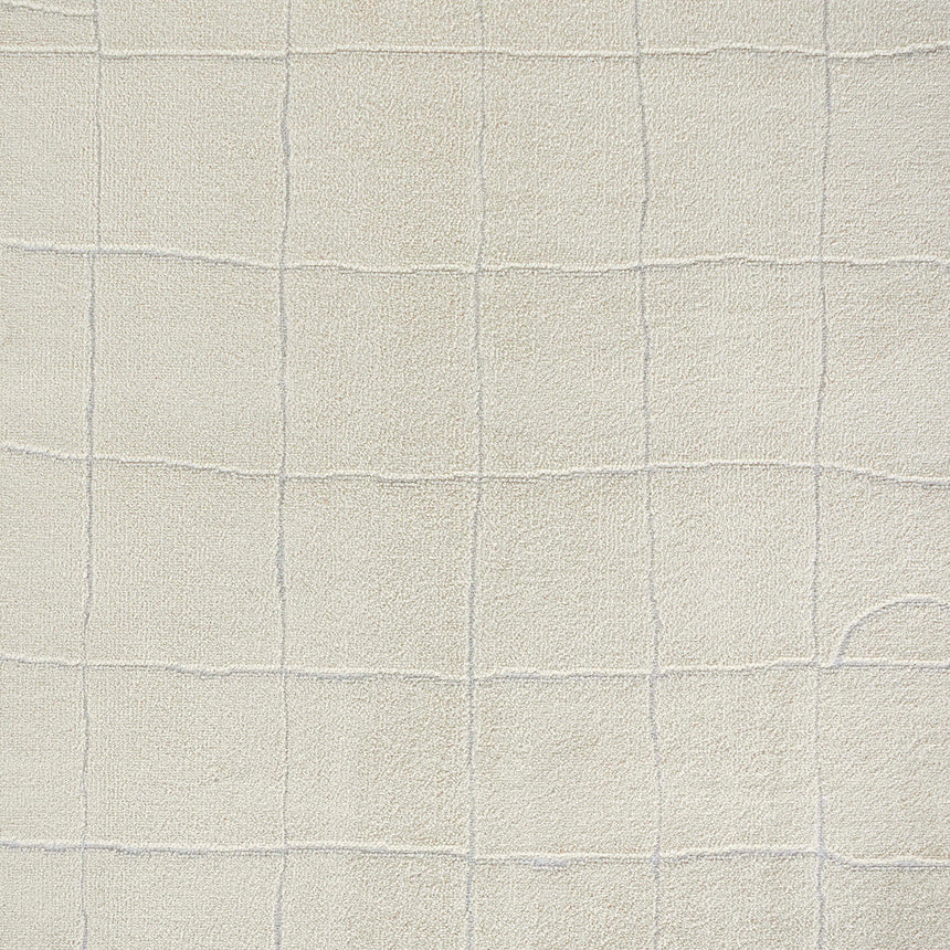 Hope Scandi Modern High Pile Ivory/Off-White Rug