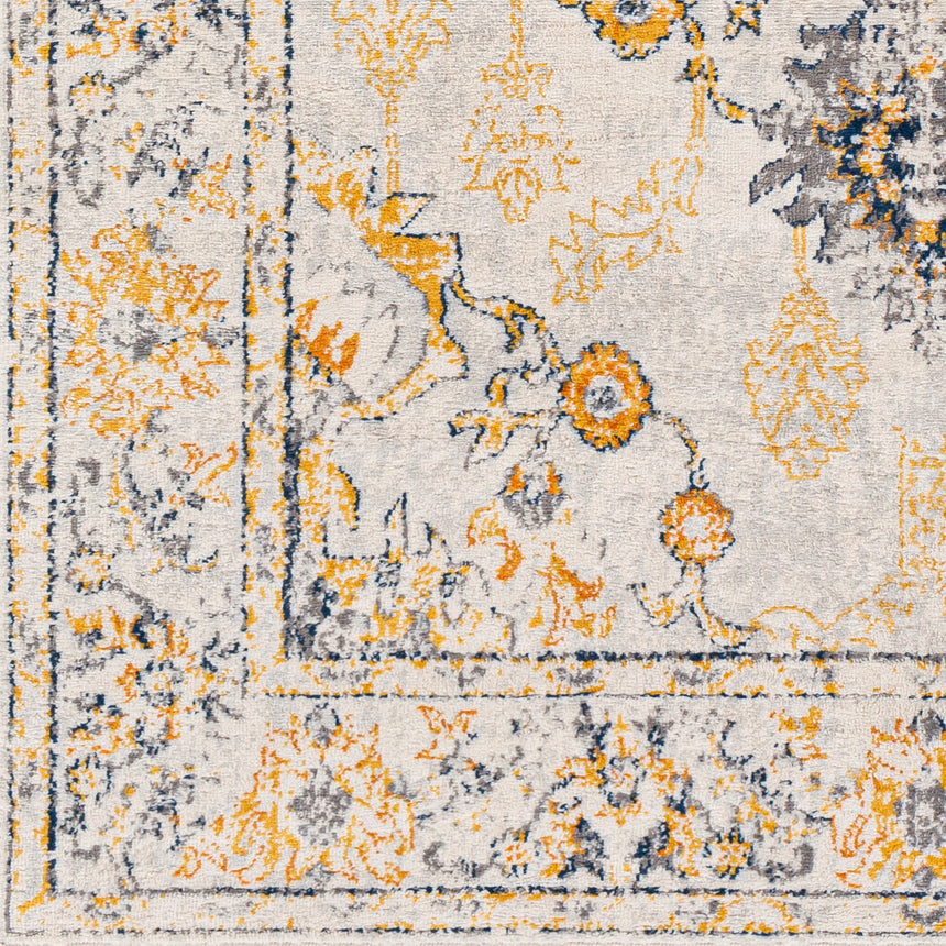 Sonam Vintage Oriental Boho Yellow Rug