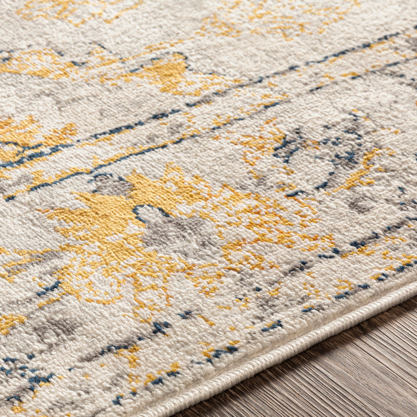Sonam Vintage Oriental Boho Yellow Rug