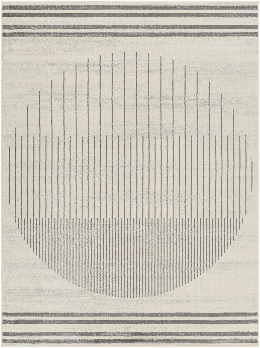 Enso Scandi Geometric Ivory Rug