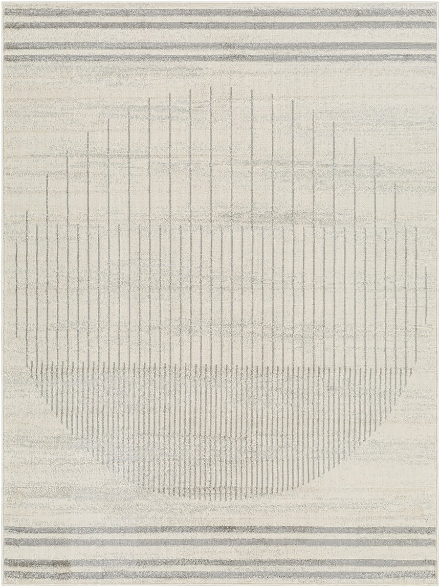 Enso Scandi Geometric Grey Rug