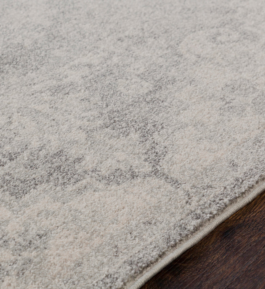 Lou Vintage Oriental Boho Charcoal Rug