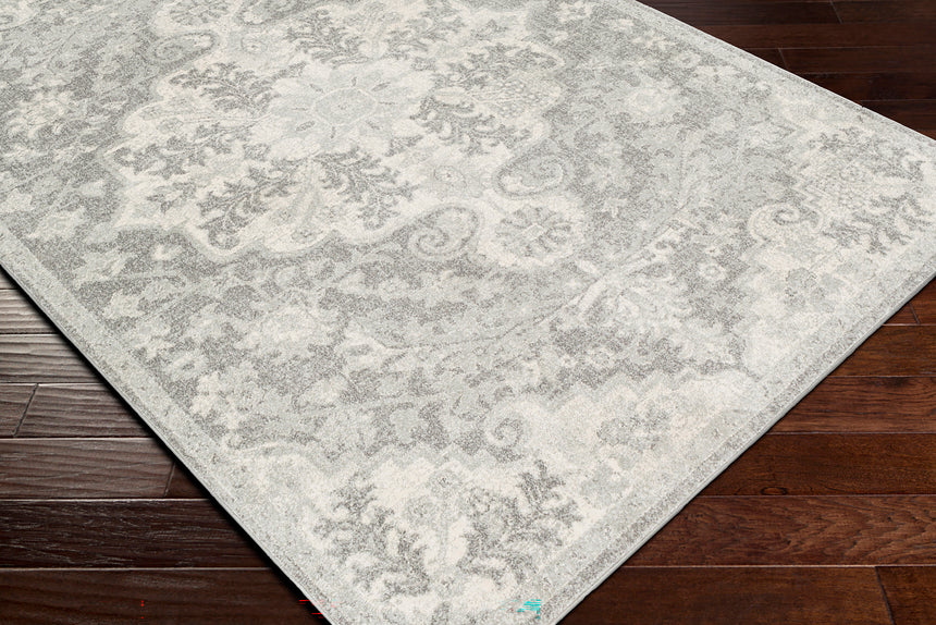 Lou Vintage Oriental Boho Black Rug