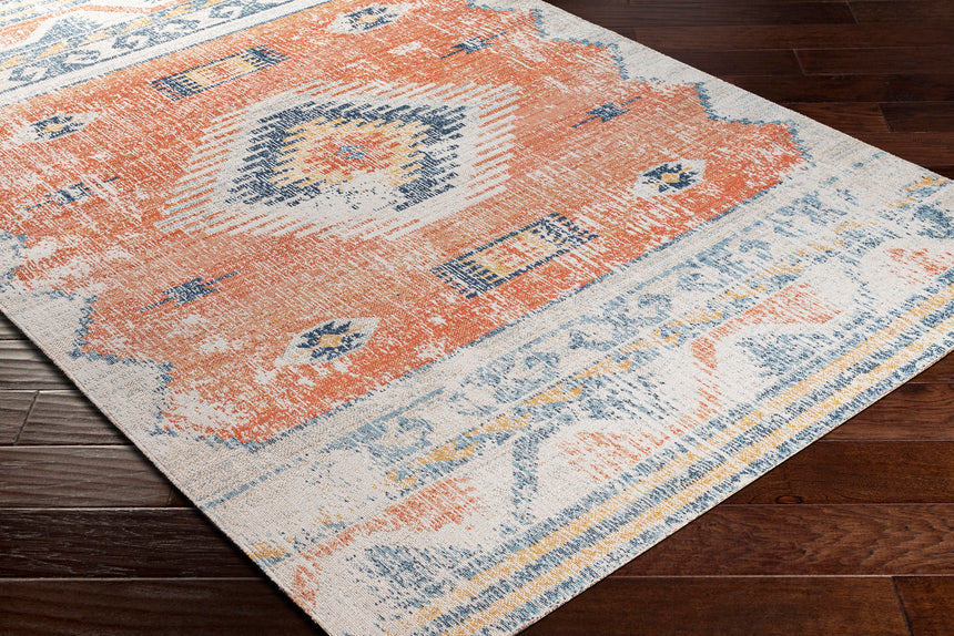 Nawel In- & Outdoor Global Burnt Orange Rug