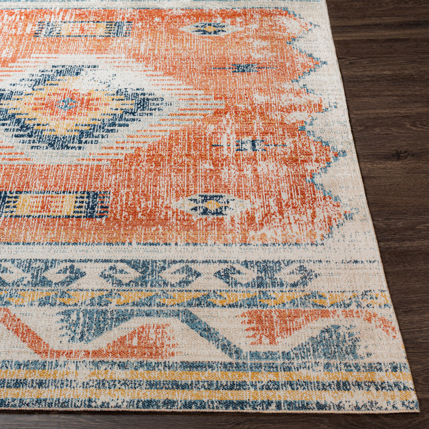 Nawel In- & Outdoor Global Burnt Orange Rug
