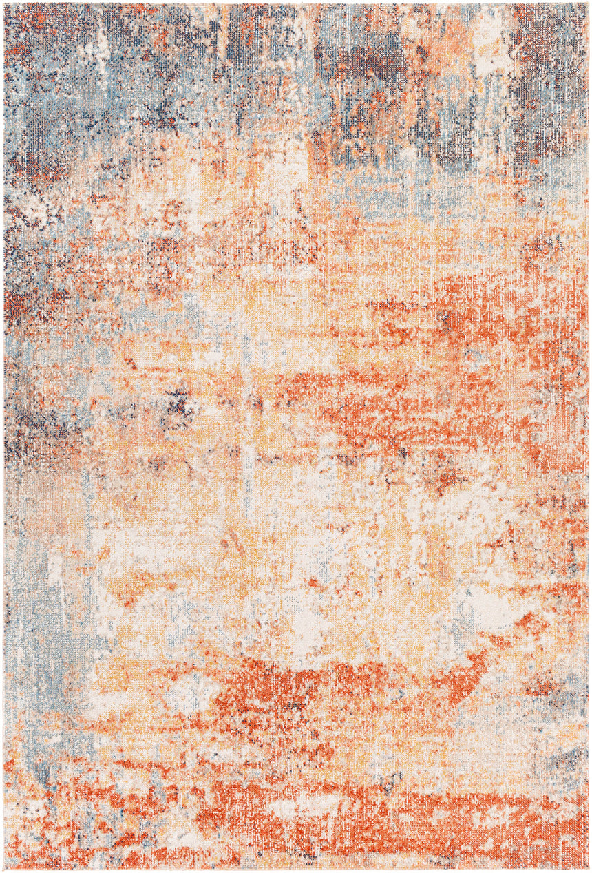 Samira In- & Outdoor Modern Burnt Orange Rug