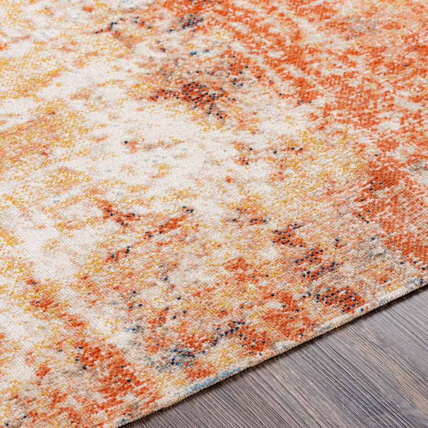 Samira In- & Outdoor Modern Burnt Orange Rug
