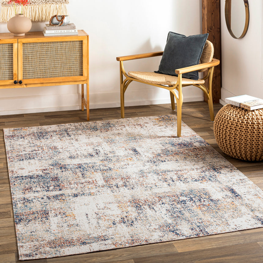Leila In- & Outdoor Modern Cream Rug