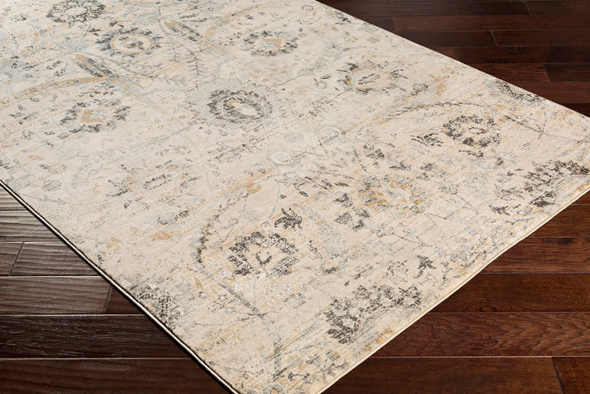 Aarya Vintage Oriental Boho Beige Rug
