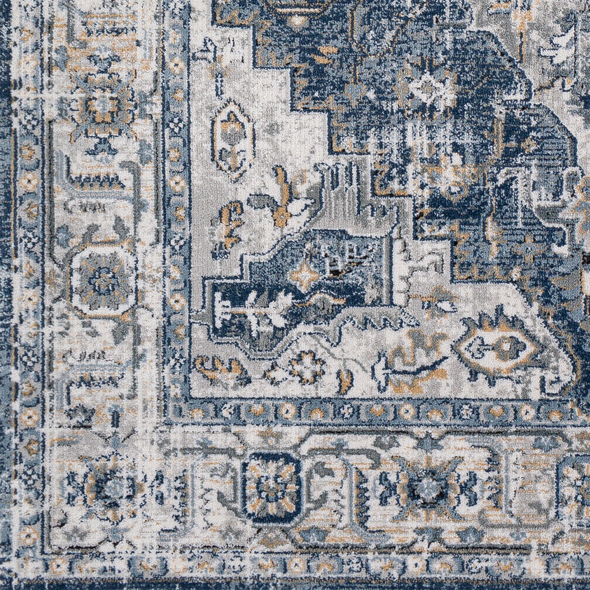 Dalila Vintage Oriental Boho Charcoal Rug - Image 7