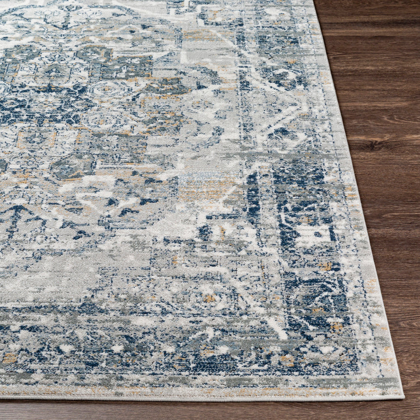 Isabella Vintage Oriental Boho Navy Rug