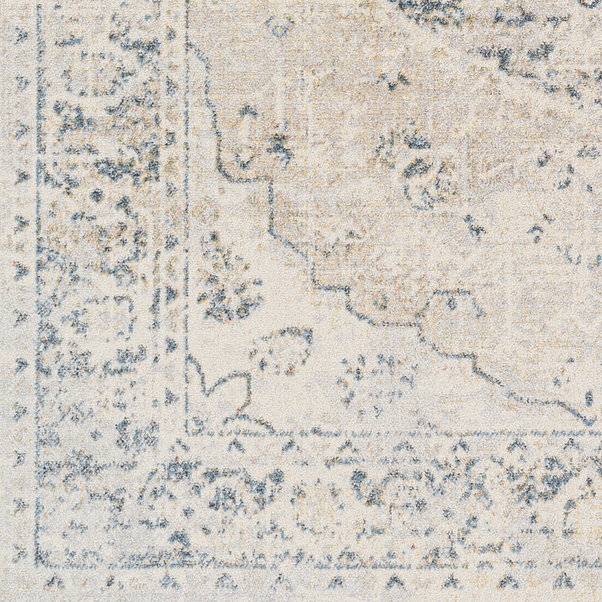 Amayra Machine Washable Traditionnal Boho Oatmeal Rug