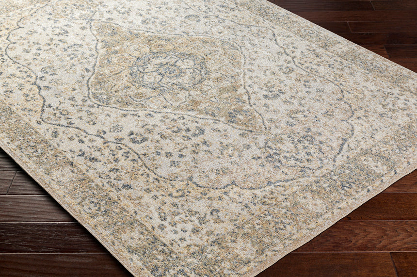 Celine Machine Oriental Modern Boho Camel Rug