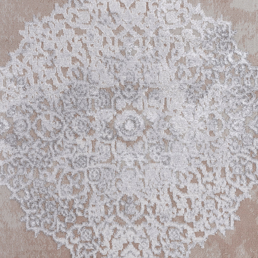 Defne Vintage Oriental Boho Beige/White Rug