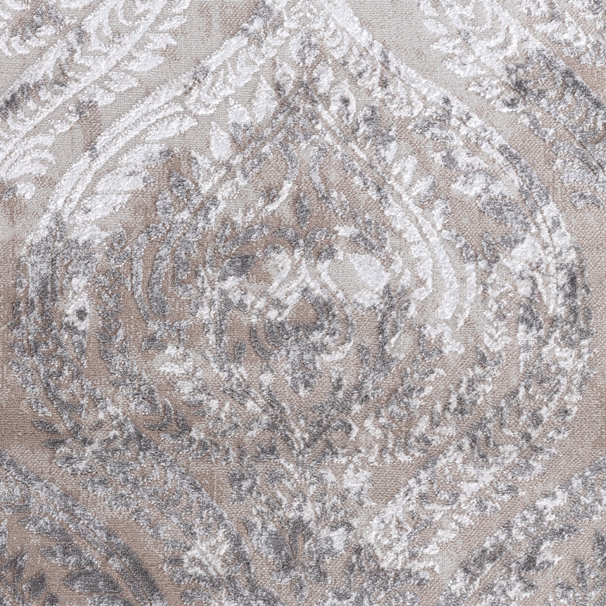 Ingrid Vintage Oriental Boho White/Grey Rug