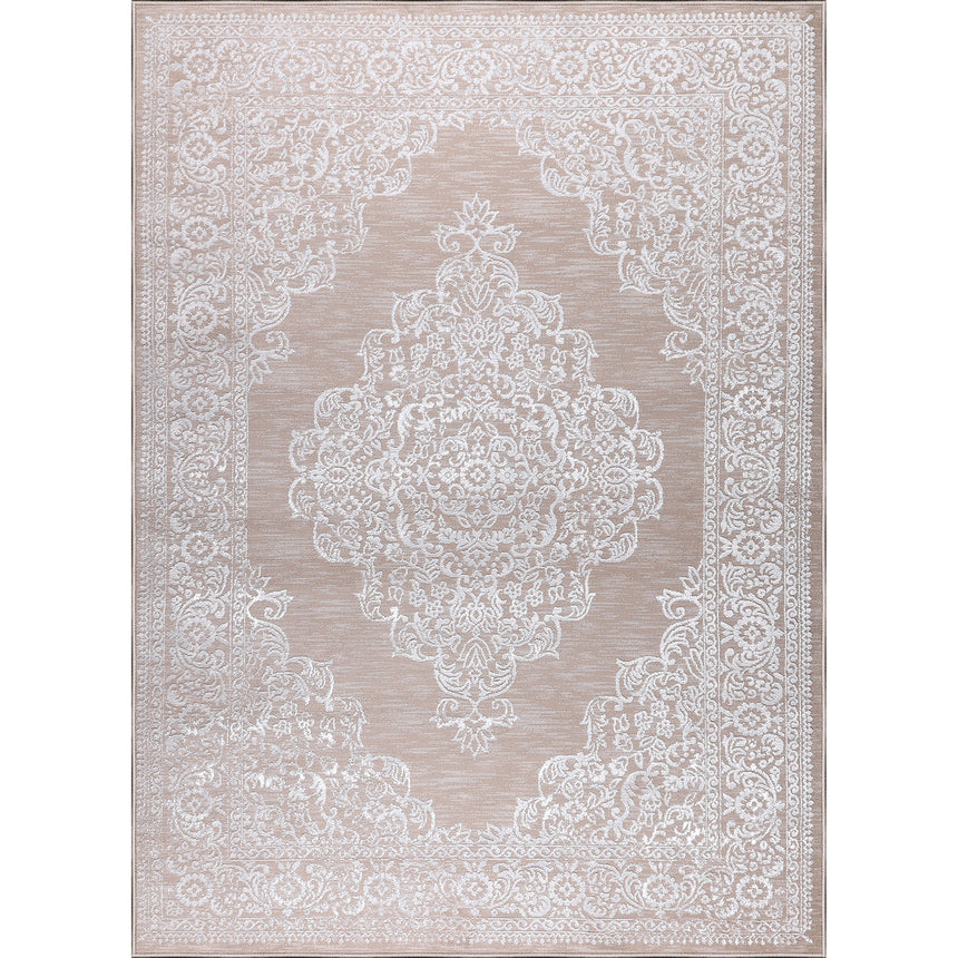 Elin Vintage Oriental Boho Beige/White Rug