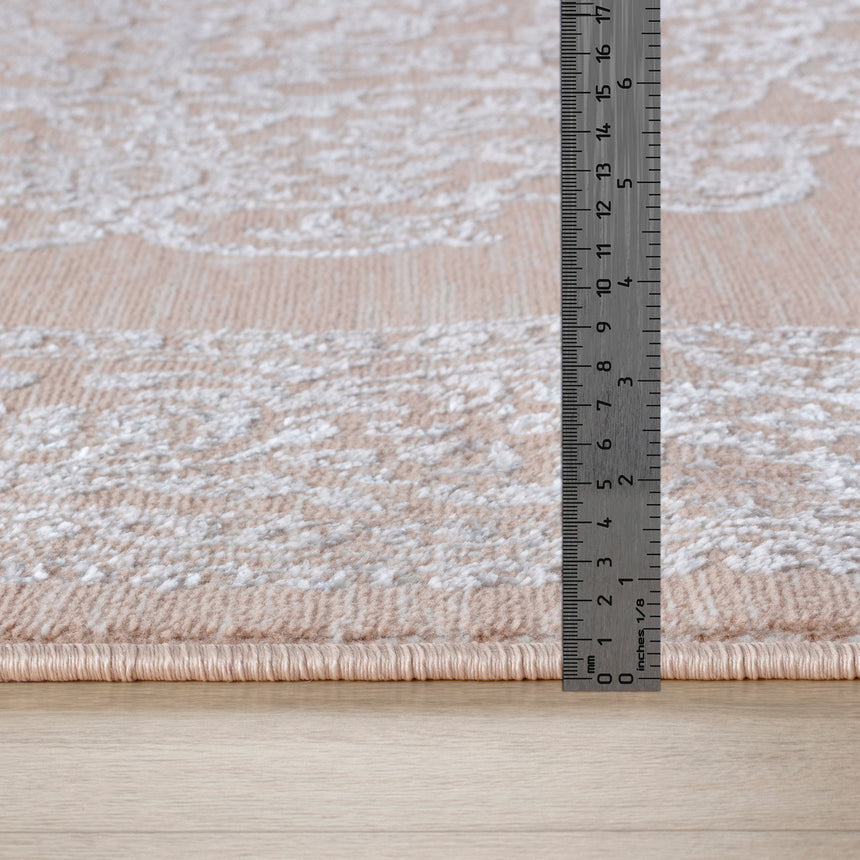 Elin Vintage Oriental Boho Beige/White Rug