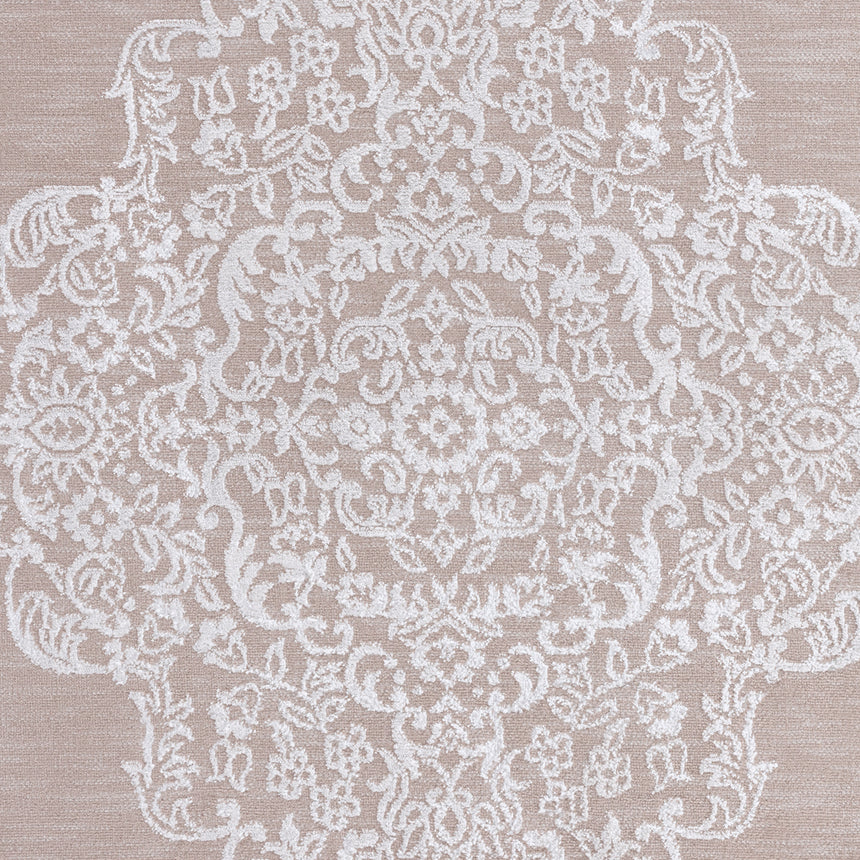 Elin Vintage Oriental Boho Beige/White Rug