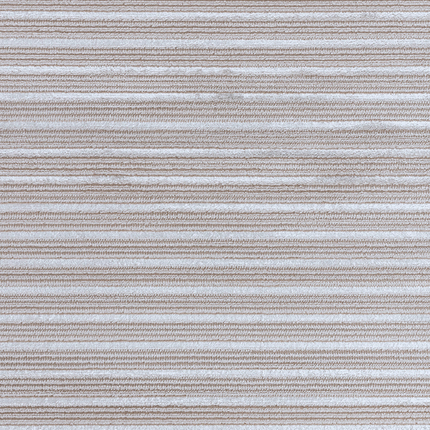 Kaysa Scandi Modern Beige/White Striped Rug